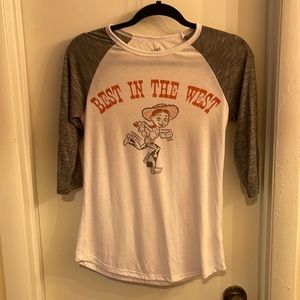Disney Parks Jessie T-Shirt w/ 3/4 sleeves